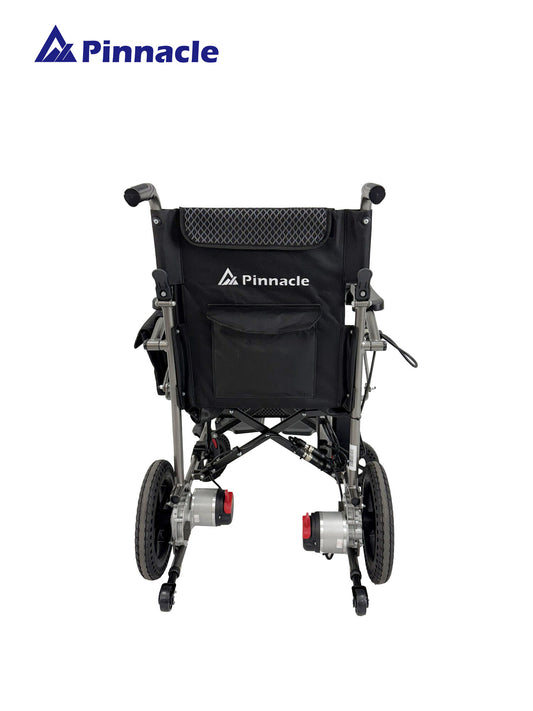 Lightweight Electric Wheelchair with Dual Battery Option, Quiet Motor & Compact Fold