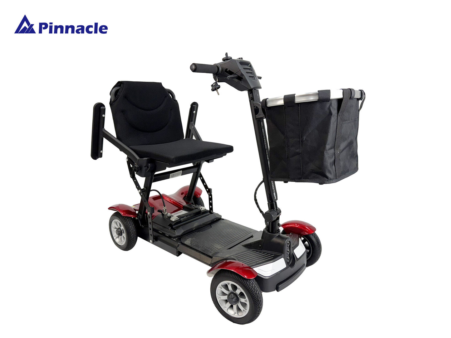 ZoomFlex Foldable Mobility Scooter with Shock Absorption, Compact Design & Long Range