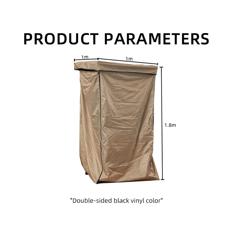 Car Side Shower Tent – Outdoor Camping Car-Mounted Shower Tent, Outdoor Mobile Toilet, Side Tent Privacy Shelter