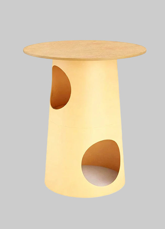 Pet-Friendly Multifunctional Side Table Cat Tree Furniture