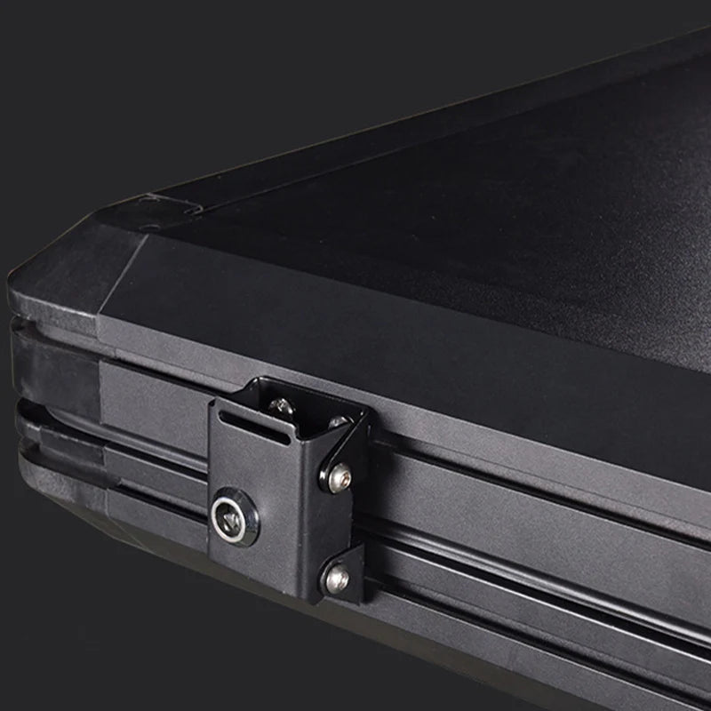 Flip Roof Tent for SUV & Off-Road Vehicles – PU3000mm Waterproof Car Roof Tent for Outdoor Camping (Black-Gray)