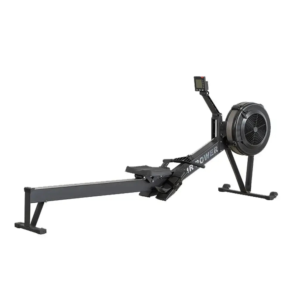 Air Resistance Rowing Machine – 10-Level Wind Adjust, LED Display