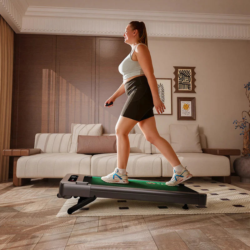 Yesoul Smart Walking Pad with 10% Auto Incline, Remote Control & Quiet Motor
