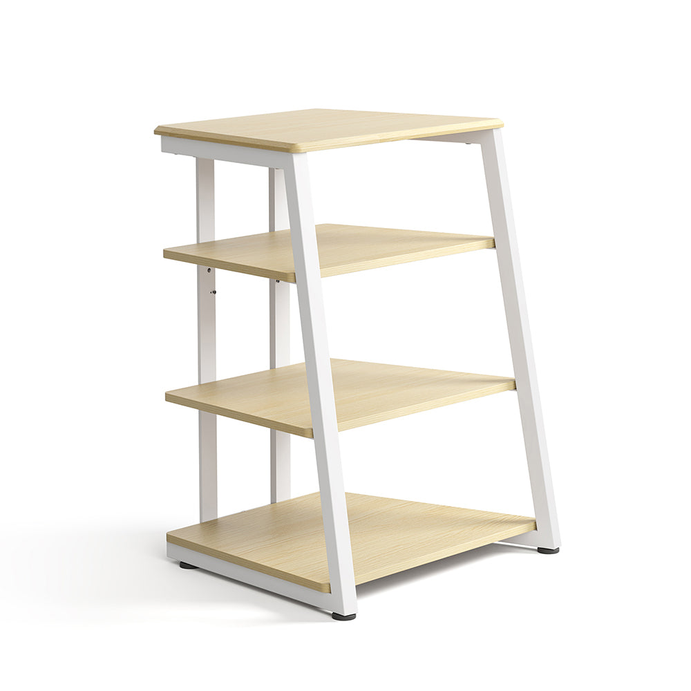 4-Tier Spatial Audio Rack — Compact Yet Capable Media Tower