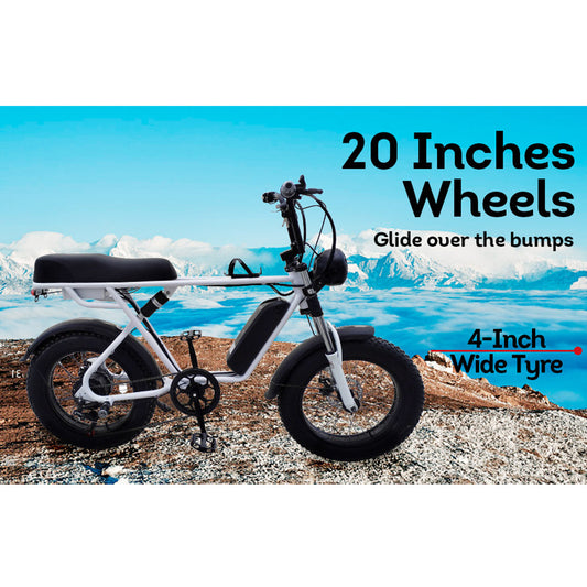 750W 48V 20-inch Electric Bike – Compact & Urban-Ready