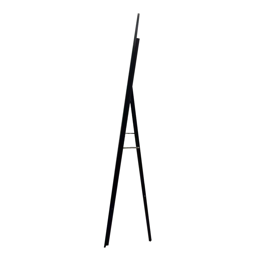 Black Arch Full-Length Mirror - Side