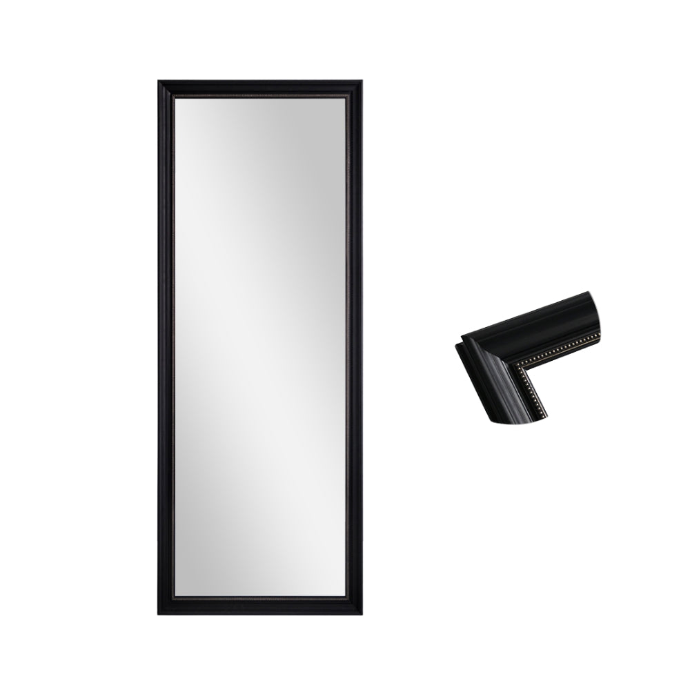 Prism Black Frame Full-Length Mirror - Detail