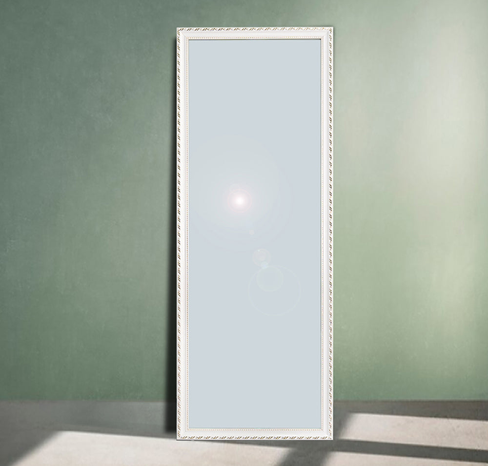 Champagne Plaster Full-Length Mirror - Lifestyle