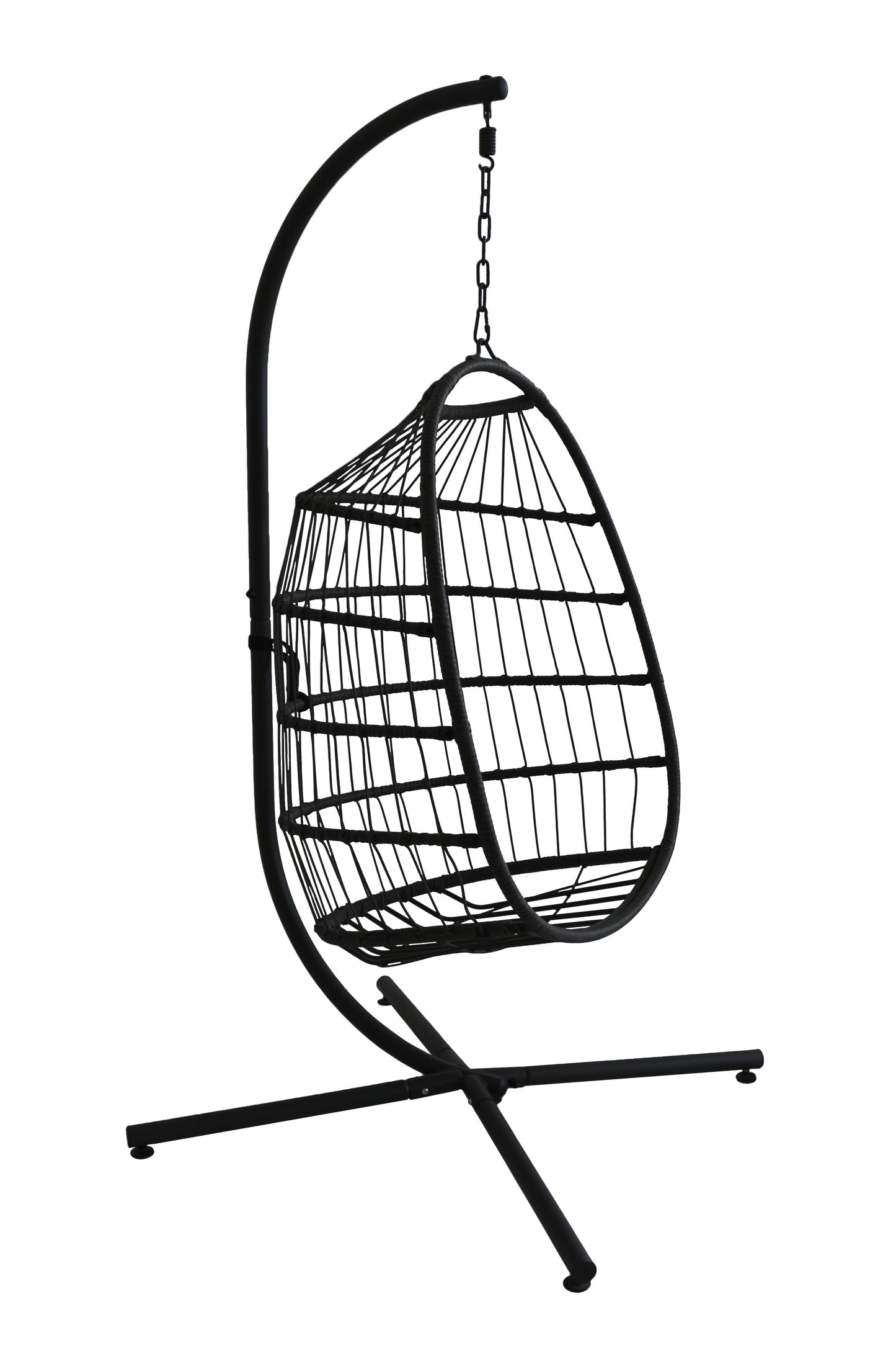Modern Hanging Egg Chair with Waterproof Cushion