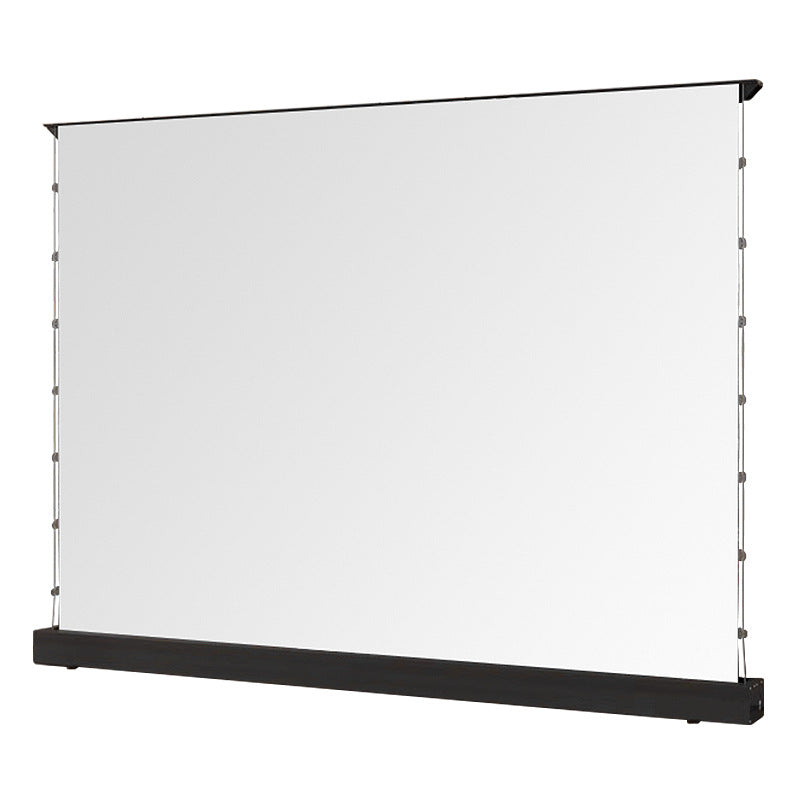 Premium Electric Floor Mounted Projector Screen 72–100” 16:9 | Motorized Home Theater & Office Display