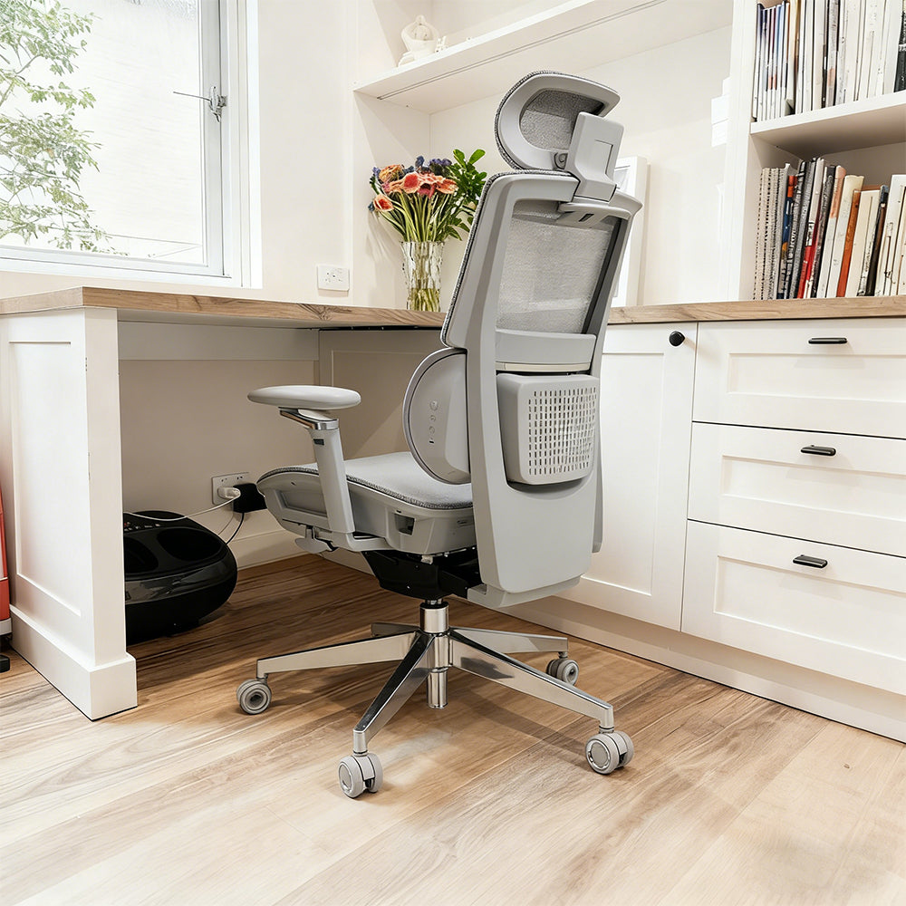 Cozy Motion HLC-3599 Ergonomic Office Chair - Light Gray - OC10