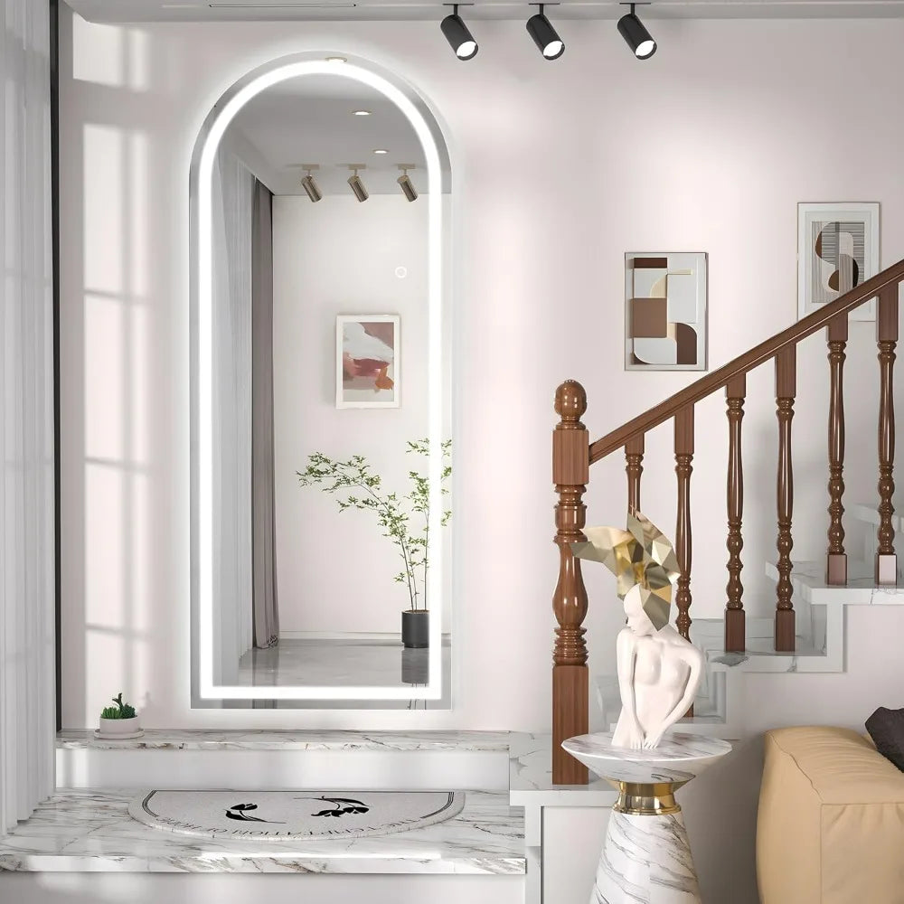 Crystal Arch LED Full-Length Mirror