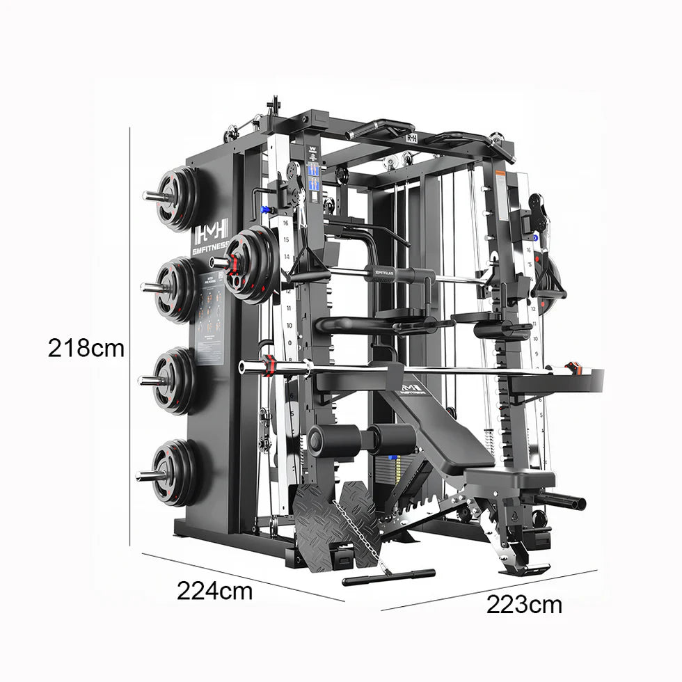 All-in-One Functional Trainer – Premium Home Gym, 150kg Weight Stack, Professional Strength Training Equipment