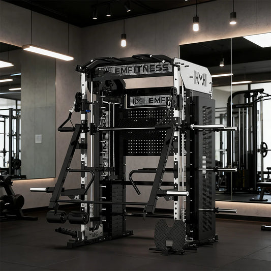 All-in-One Functional Trainer with Dual 100kg Weight Stacks – Commercial Strength Training System