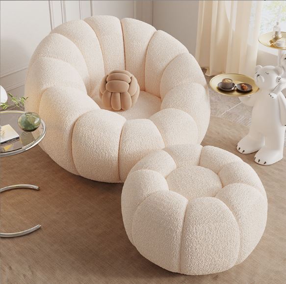 Lazy Gas Station Cute Pumpkin Couch – Cozy, Chic & Ergonomic