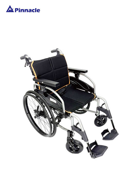 UltraRoll Pro Adjustable Self-Propelled Wheelchair with Suspension, Custom Fit & Folding Design