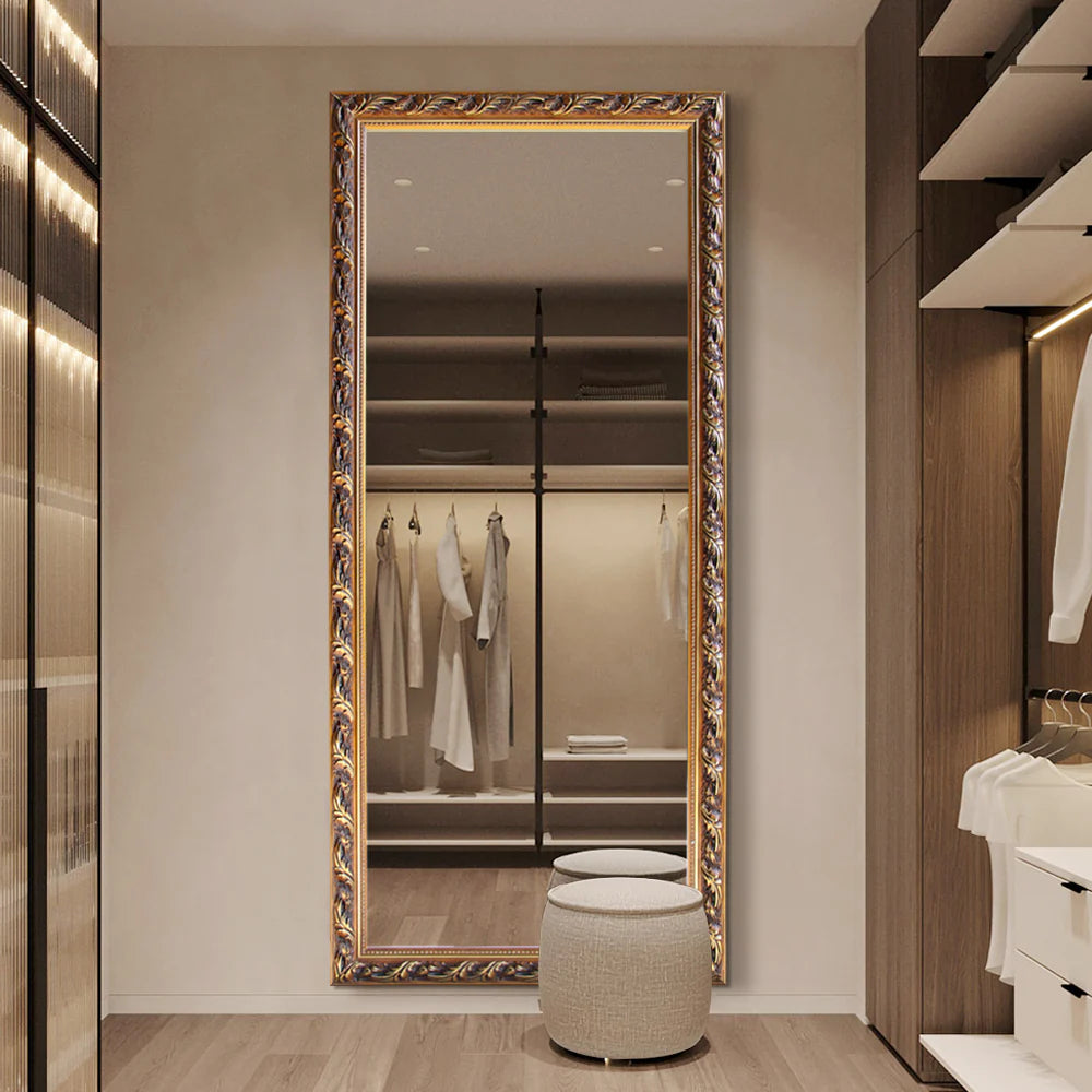 Luxurious Gold Full-Length Mirror - 180 x 80cm-FLM65