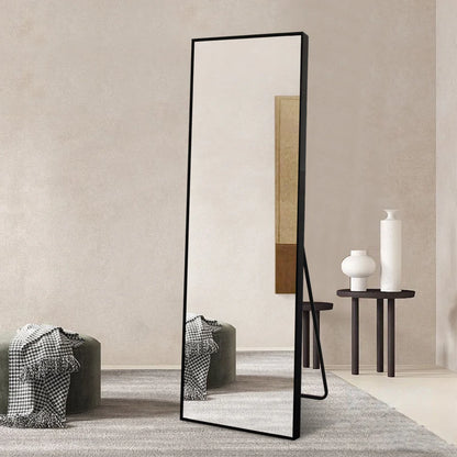 Modern Aluminium Full-Length Mirror
