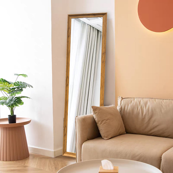 Walnut Edge Full Length Mirror – 150x40cm
