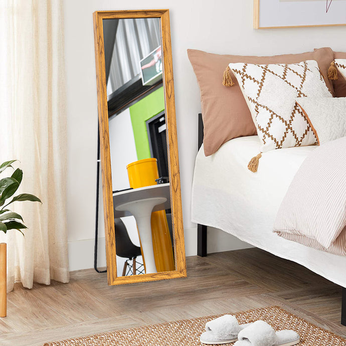Walnut Edge Full Length Mirror – 150x40cm