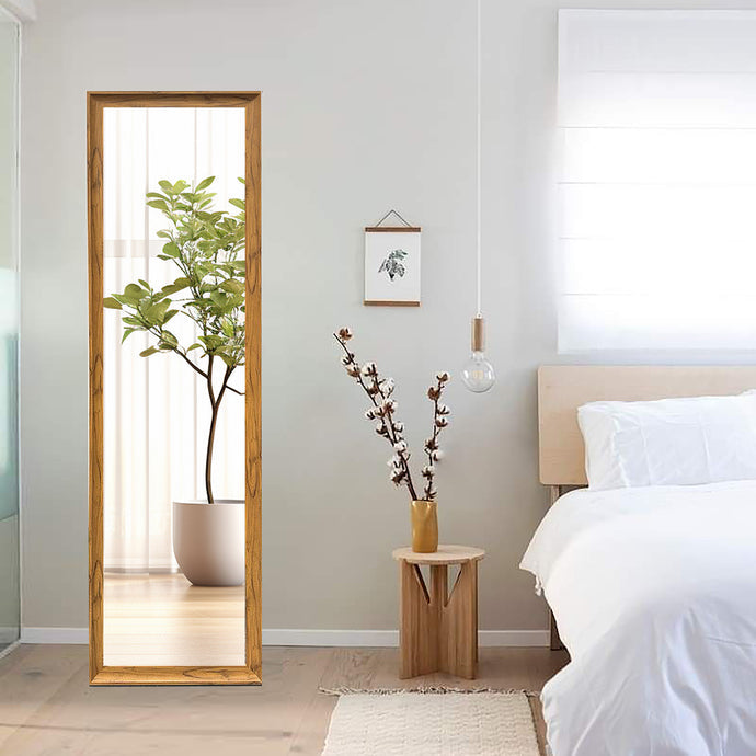 Walnut Edge Full Length Mirror – 150x40cm