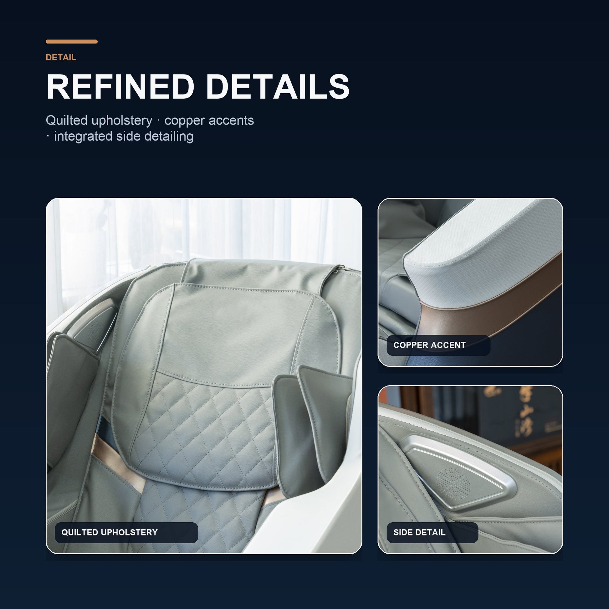 i-Reluxe Vela - Compact Zero Gravity | Space-Saving Design
