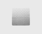 Barelli White Rubber Non Slip Shower Mat