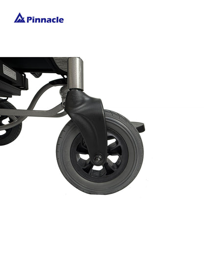Foldable Electric Wheelchair with USB Charging, Lighting & Long Range Mobility