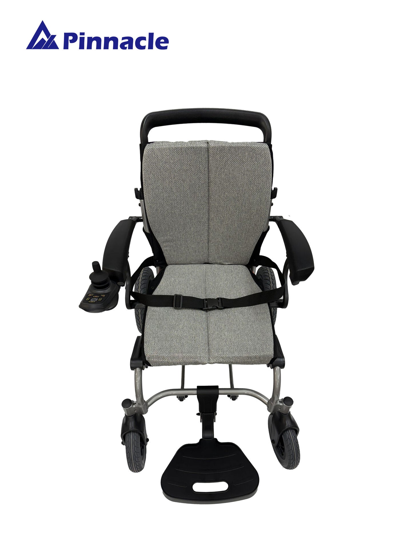Foldable Electric Wheelchair with USB Charging, Lighting & Long Range Mobility