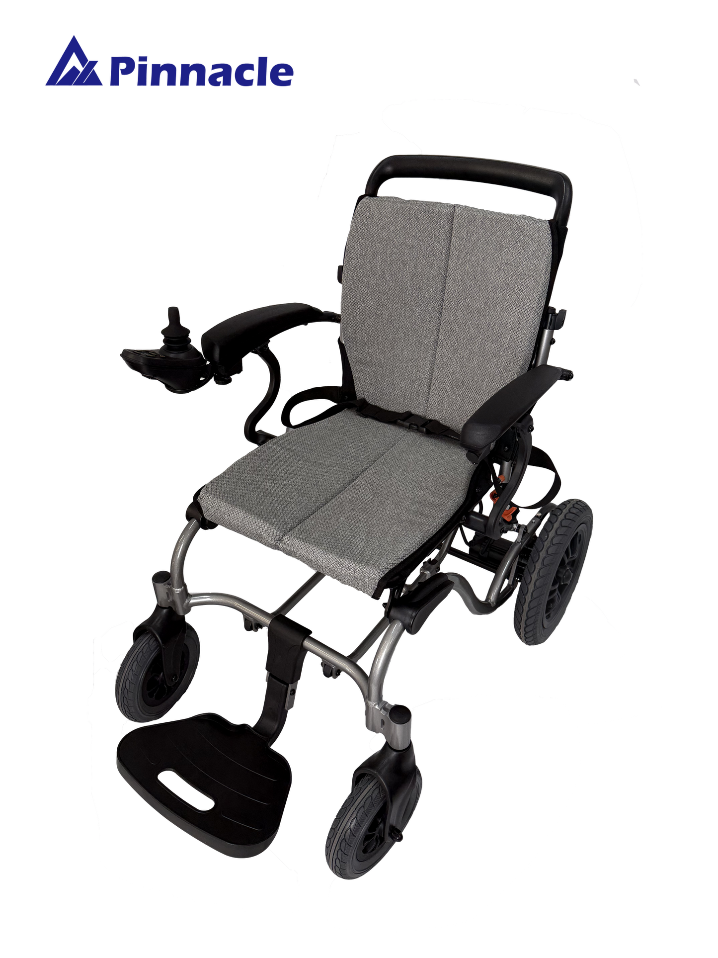 Foldable Electric Wheelchair with USB Charging, Lighting & Long Range Mobility