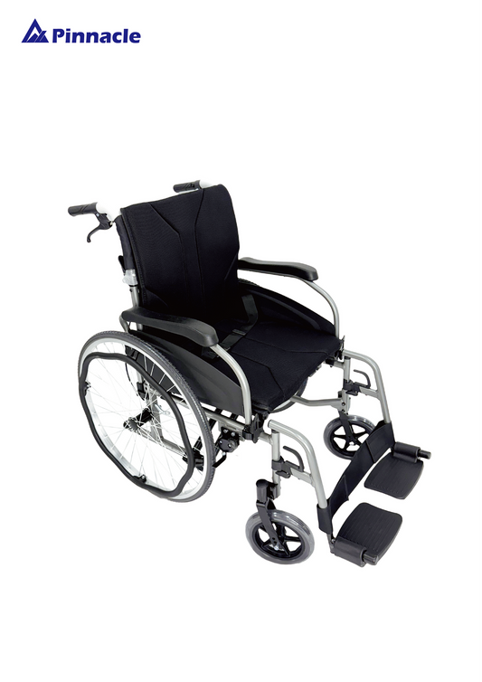 ErgoMotion Self-Propelling Wheelchair | Ultralight 13kg Aluminium Frame | 115kg Capacity