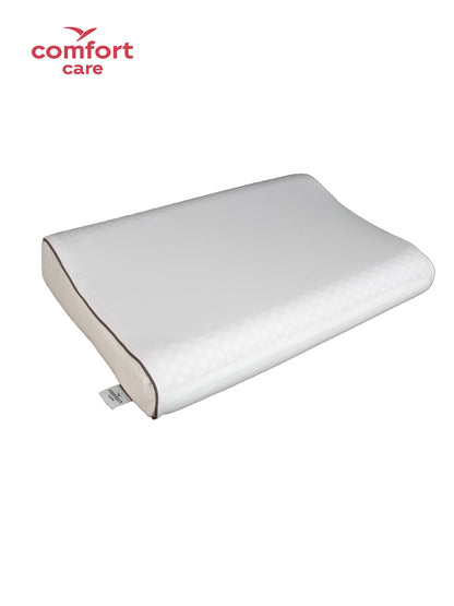 Contour Memory Foam Pillow | Ergonomic Spinal Alignment | Hypoallergenic | Side Back and Stomach Sleepers