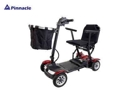 ZoomFlex Foldable Mobility Scooter with Shock Absorption, Compact Design & Long Range