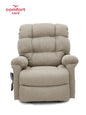 Cloud Comfort Power Lift Recliner Sofa – Dual Motor Tech Leather (Light Grey, Ash, Brown)
