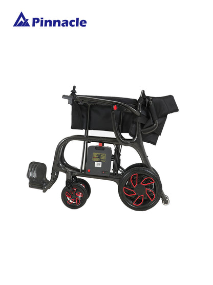 Featherlite Carbon Fibre Electric Wheelchair Ultra-Lightweight 13.8kg with Dual Motors & Foldable Design