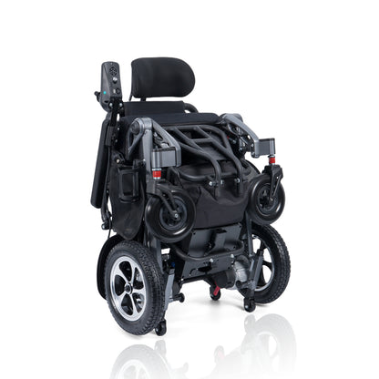 Navigator Max Automatic Folding Electric Wheelchair with Reclining Backrest, Remote Control & Suspension