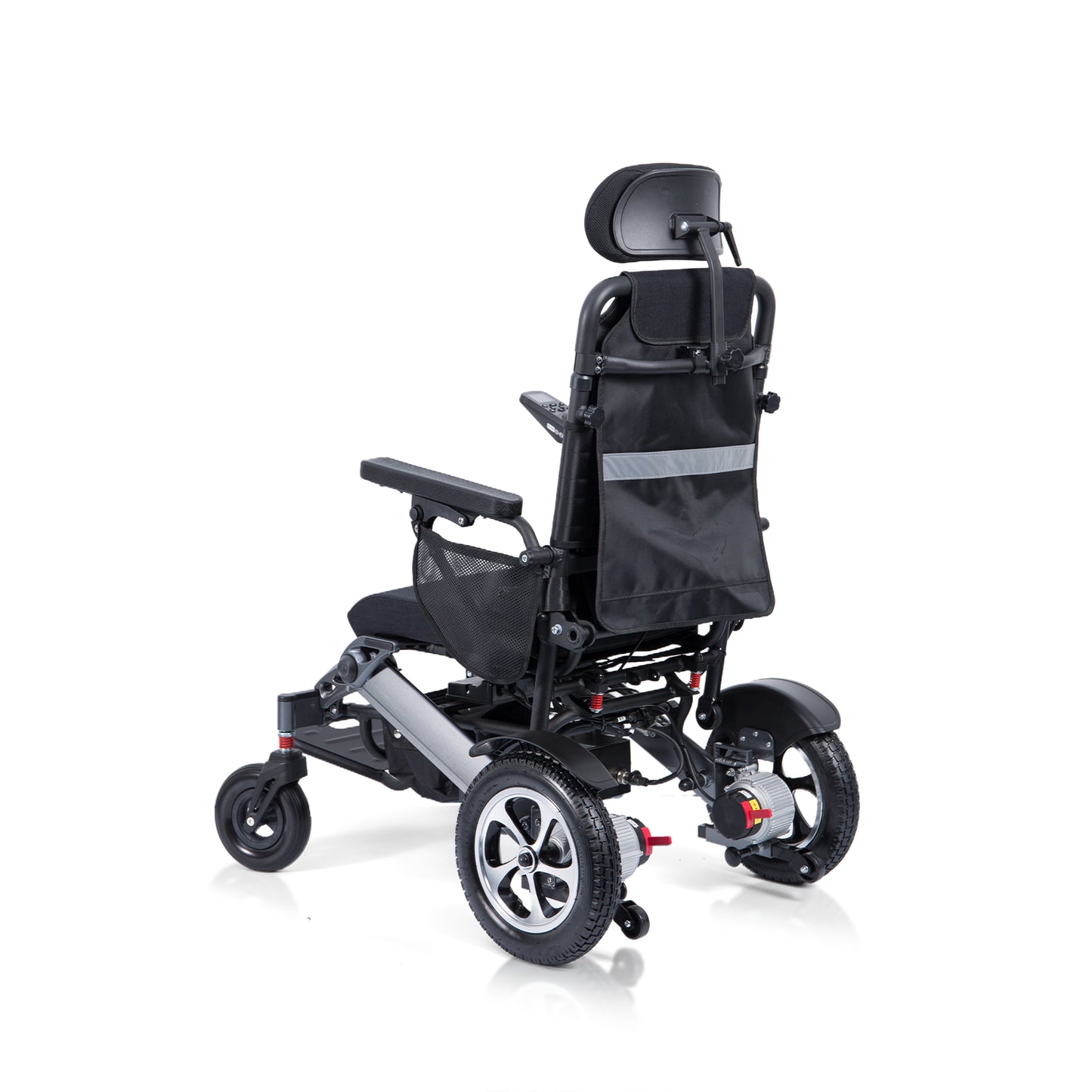 Navigator Max Automatic Folding Electric Wheelchair with Reclining Backrest, Remote Control & Suspension