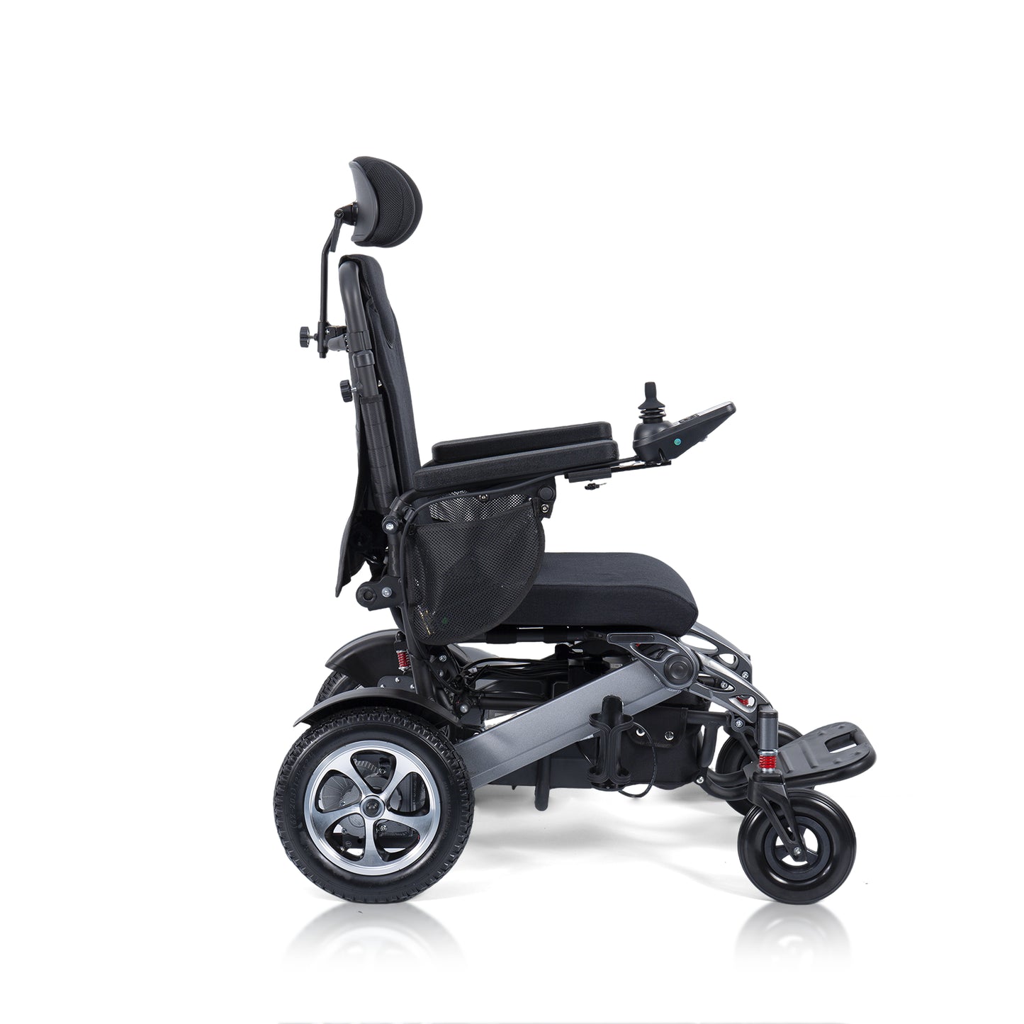 Navigator Max Automatic Folding Electric Wheelchair with Reclining Backrest, Remote Control & Suspension