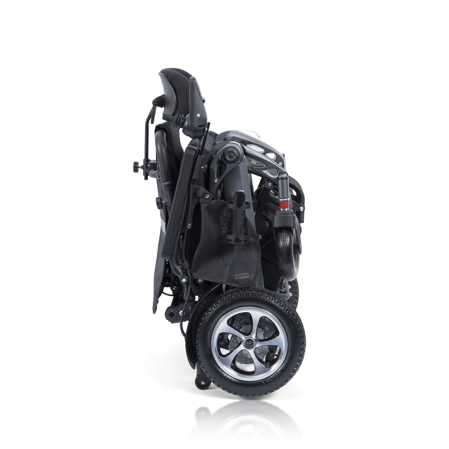 Navigator Max Automatic Folding Electric Wheelchair with Reclining Backrest, Remote Control & Suspension