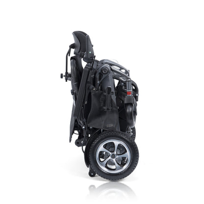 Navigator Max Automatic Folding Electric Wheelchair with Reclining Backrest, Remote Control & Suspension