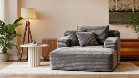 Modular Corner Sofa | Cloud-Comfort Sectional with High-Density Foam | Modern Living Room Lounge