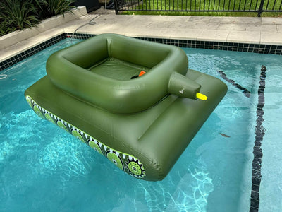 Inflatable Battle Tank Float