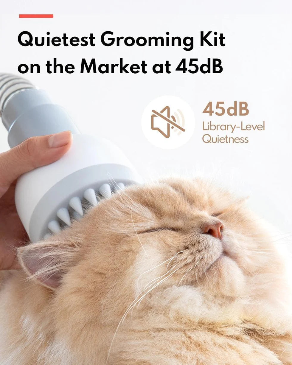 Homerunpet Pet Grooming Kit & Dog Hair Vacuum