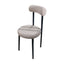 Casual Lamb’s Wool Dining Chair — Cozy Design, Refined Appeal