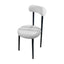Casual Lamb’s Wool Dining Chair — Cozy Design, Refined Appeal