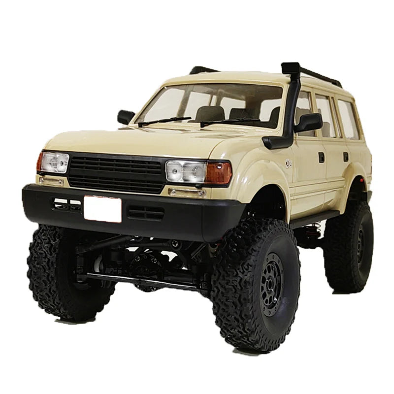 Urban Culture Homes C54 LC80 1/16 Scale RC Rock Crawler | 4WD Electric Off-Road Climbing Truck with LED Headlights