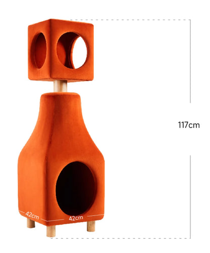 Water Bottle Shaped Cat Crawling Shelf Pet Cabin Cat Tree