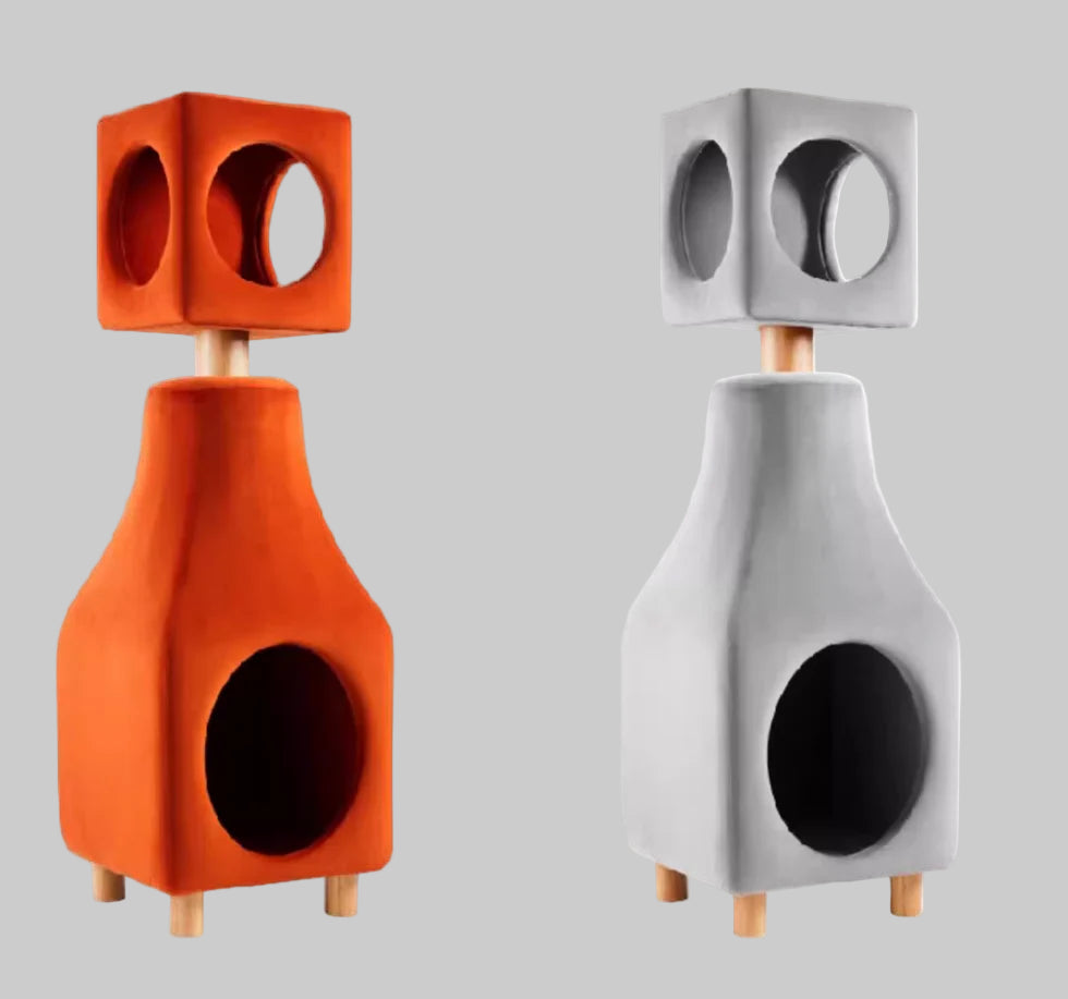 Water Bottle Shaped Cat Crawling Shelf Pet Cabin Cat Tree