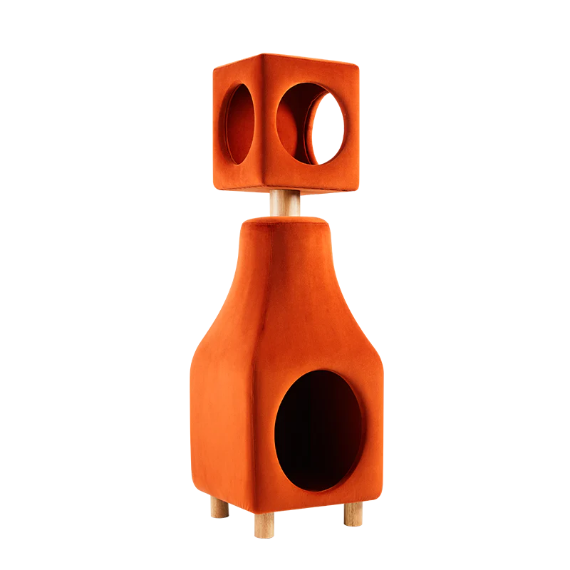 Water Bottle Shaped Cat Crawling Shelf Pet Cabin Cat Tree