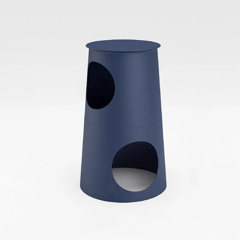 Multi-Functional Pet Cabin Side Table | Bar Stool Cat House 68cm